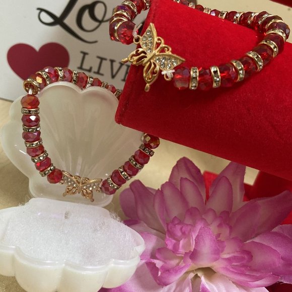 Butterflies bracelets - Picture 7 of 7